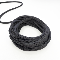 Шнур для одежды d-4.5мм, цвет Серый (на отрез)  в Одинцово