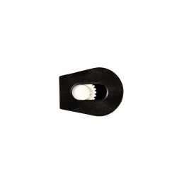 Зажим для шнура 4 мм KL цвет Чёрный + Белый (поштучно)  в Одинцово