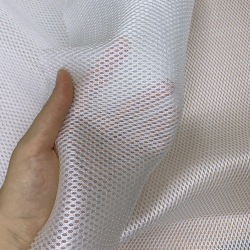 Сетка 3D трехслойная Air mesh 160 гр/м2, цвет Белый (на отрез)  в Одинцово