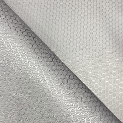 Ткань Оксфорд 300D PU Рип-Стоп СОТЫ, цвет Светло-Серый (на отрез)  в Одинцово