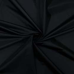 Ткань Дюспо 240Т WR PU Milky, цвет Черный (на отрез)  в Одинцово