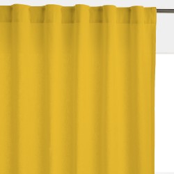 Штора уличная на Трубной ленте (В-220*Ш-145) Желтая, (ткань Оксфорд 600)  в Одинцово