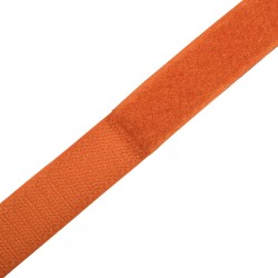 Контактная лента 25мм  Оранжевый (велькро-липучка, на отрез)  в Одинцово