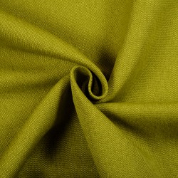 Ткань Рогожка (мебельная), цвет Зелёный (на отрез)  в Одинцово